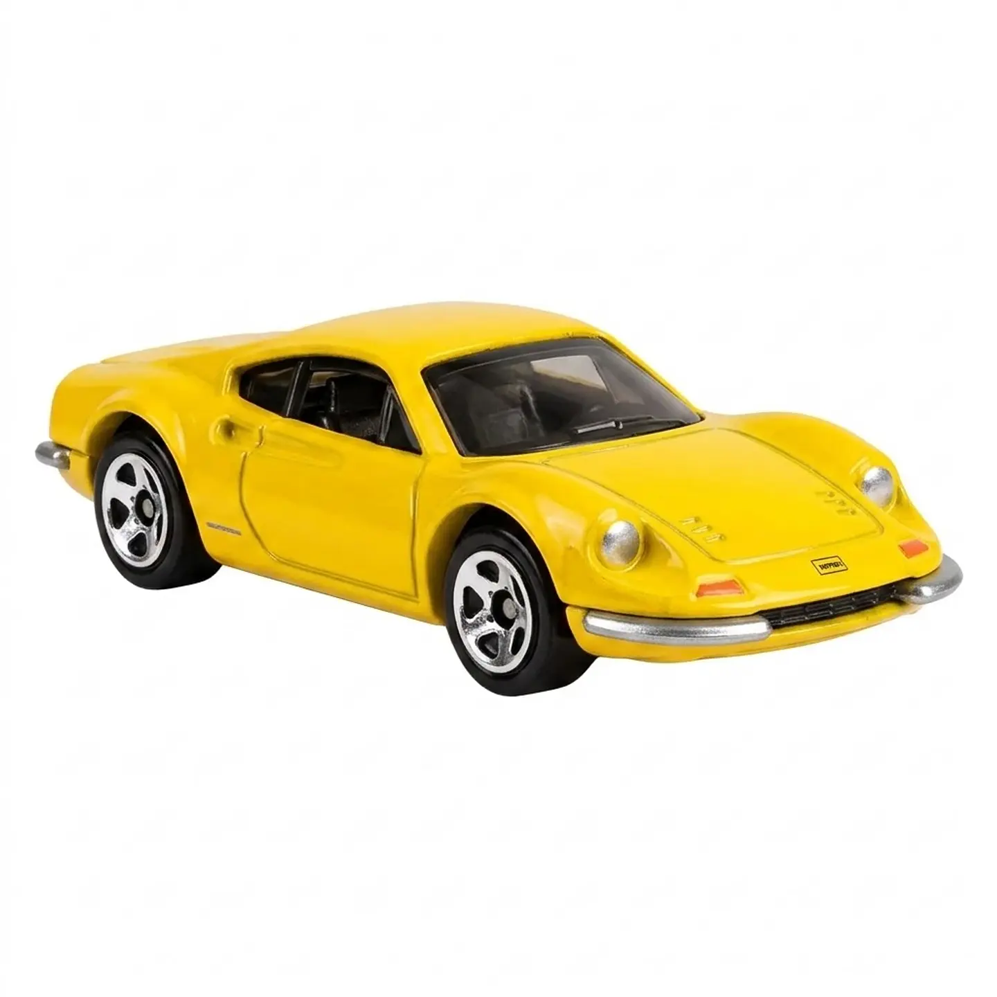 Hot Wheels - Dino 206 GT - Ferrari 5/5 - Amarillo Escala 1:64 2026 3