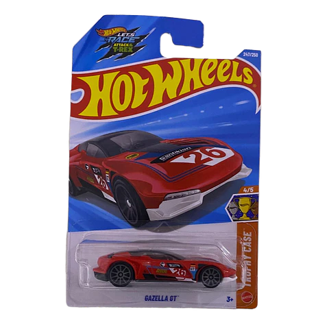 Hot Wheels TH - Gazella GT - Trophy Case 4/5 - Escala 1:64 Treasure Hunt (TH)