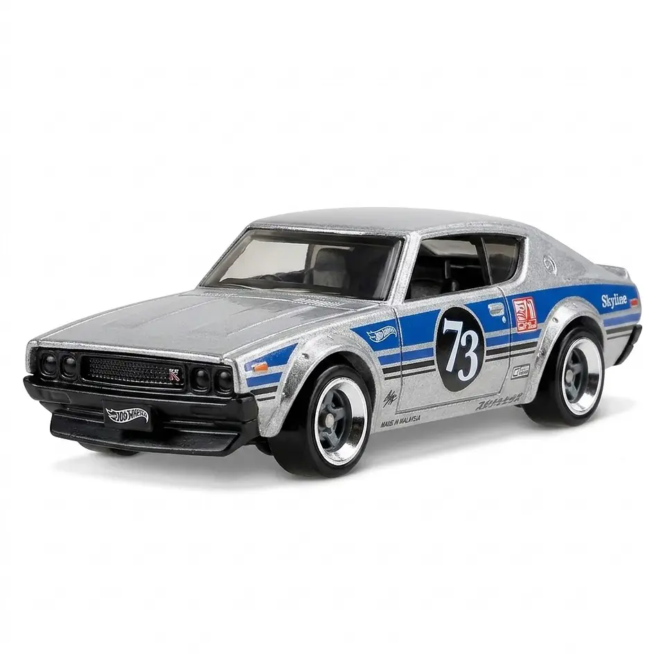 Hot Wheels - Nissan Skyline 2000 GT-R - HW J-Imports Importations Japonaises 3/10 - Escala 1:64 3
