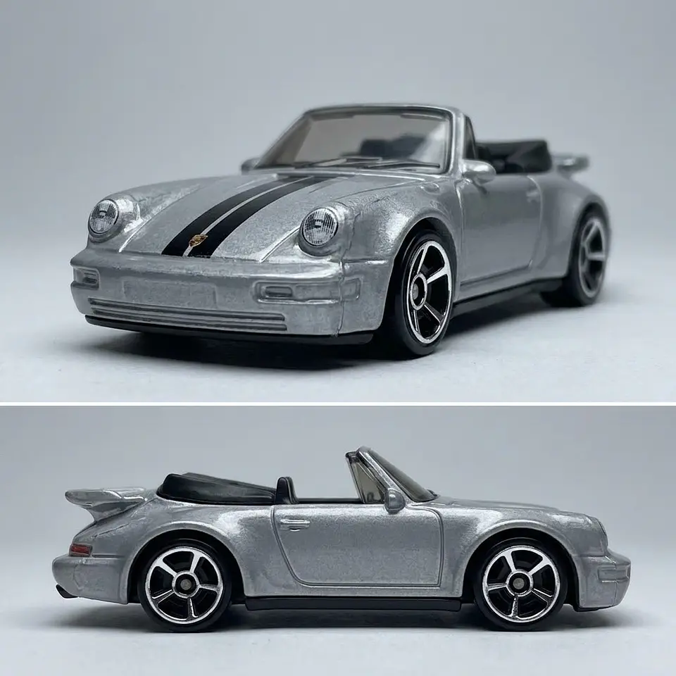 Hot Wheels - Porsche 911 Turbo Cabriolet - Drop Tops 3/5 - Escala 1:64 3