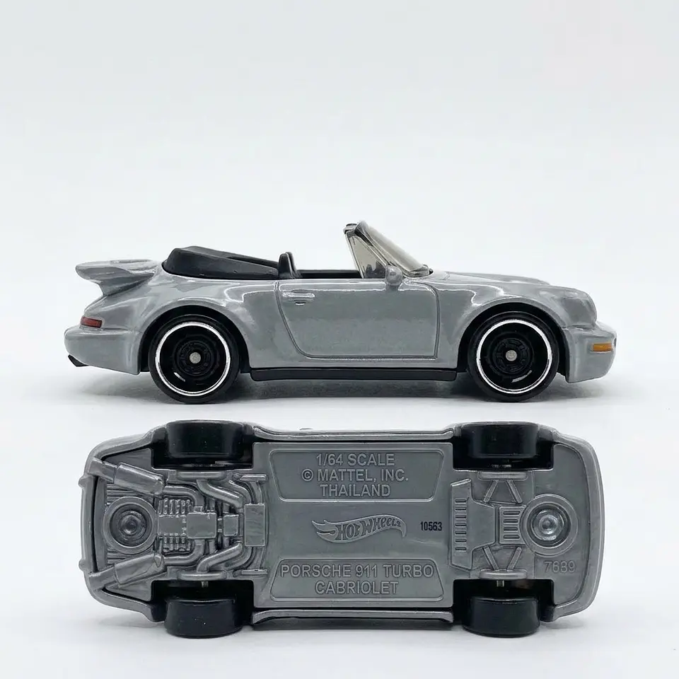 Hot Wheels - Porsche 911 Turbo Cabriolet - Drop Tops 3/5 - Escala 1:64 4