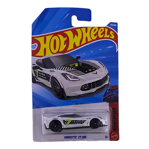 Hot Wheels - Corvette C7 Z06 - Nightspeed 9/10 - Escala 1:64