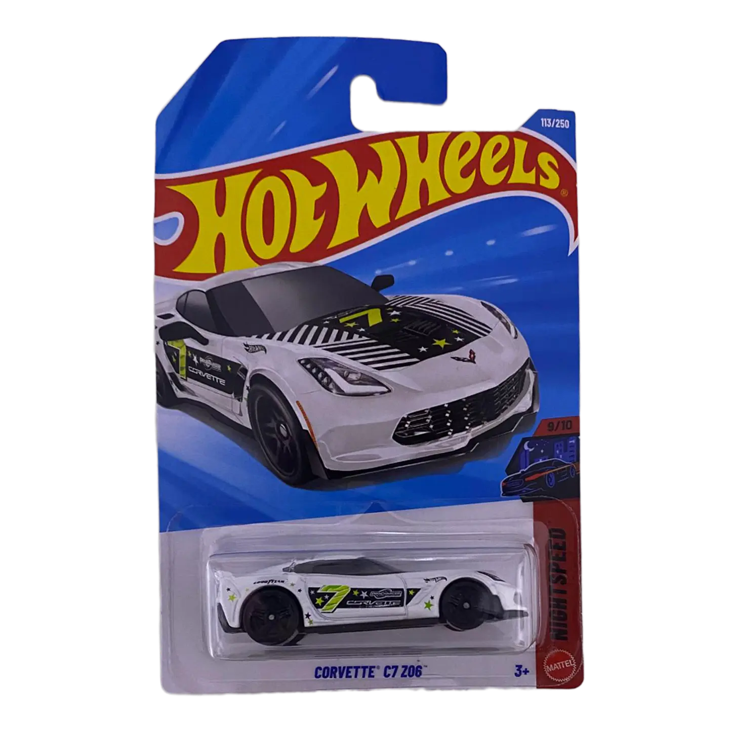 Hot Wheels - Corvette C7 Z06 - Nightspeed 9/10 - Escala 1:64 1