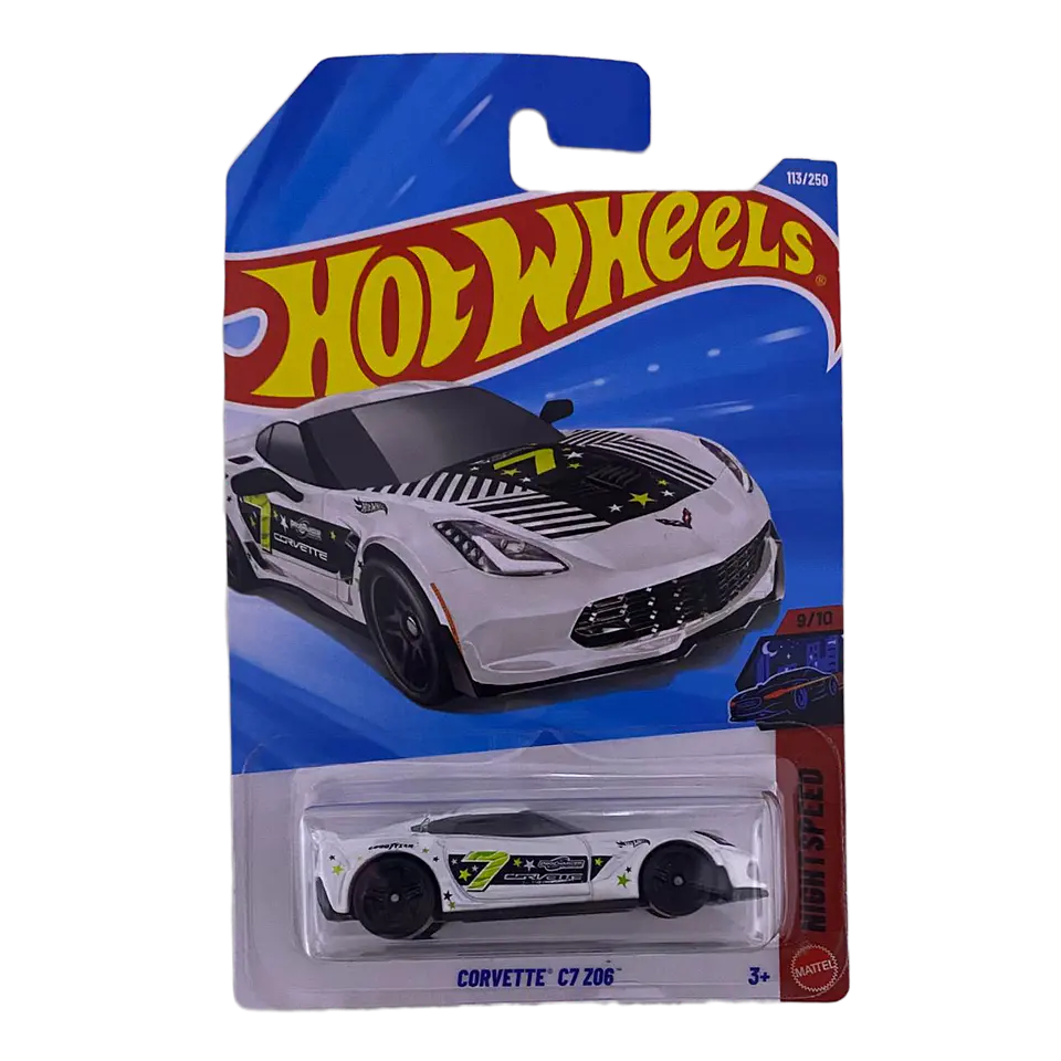 Hot Wheels - Corvette C7 Z06 - Nightspeed 9/10 - Escala 1:64 1