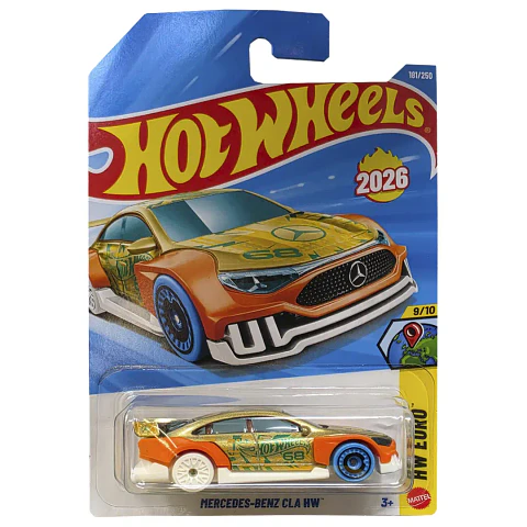 Hot Wheels - Mercedes Benz CLA HW - HW Euro 9/10 - Escala 1:64 2026