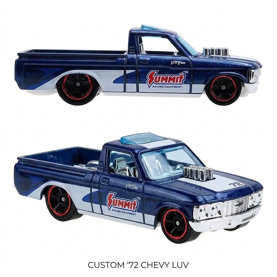 Hot Wheels - Custom / Personnalise 72 Chevy Luv - Drag Racers 7/10 - Escala 1:64 2