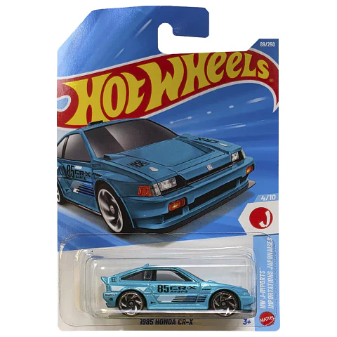 Hot Wheels - 1985 Honda CR-X - HW J-Imports Importations Japonaises 4/10 - Escala 1:64