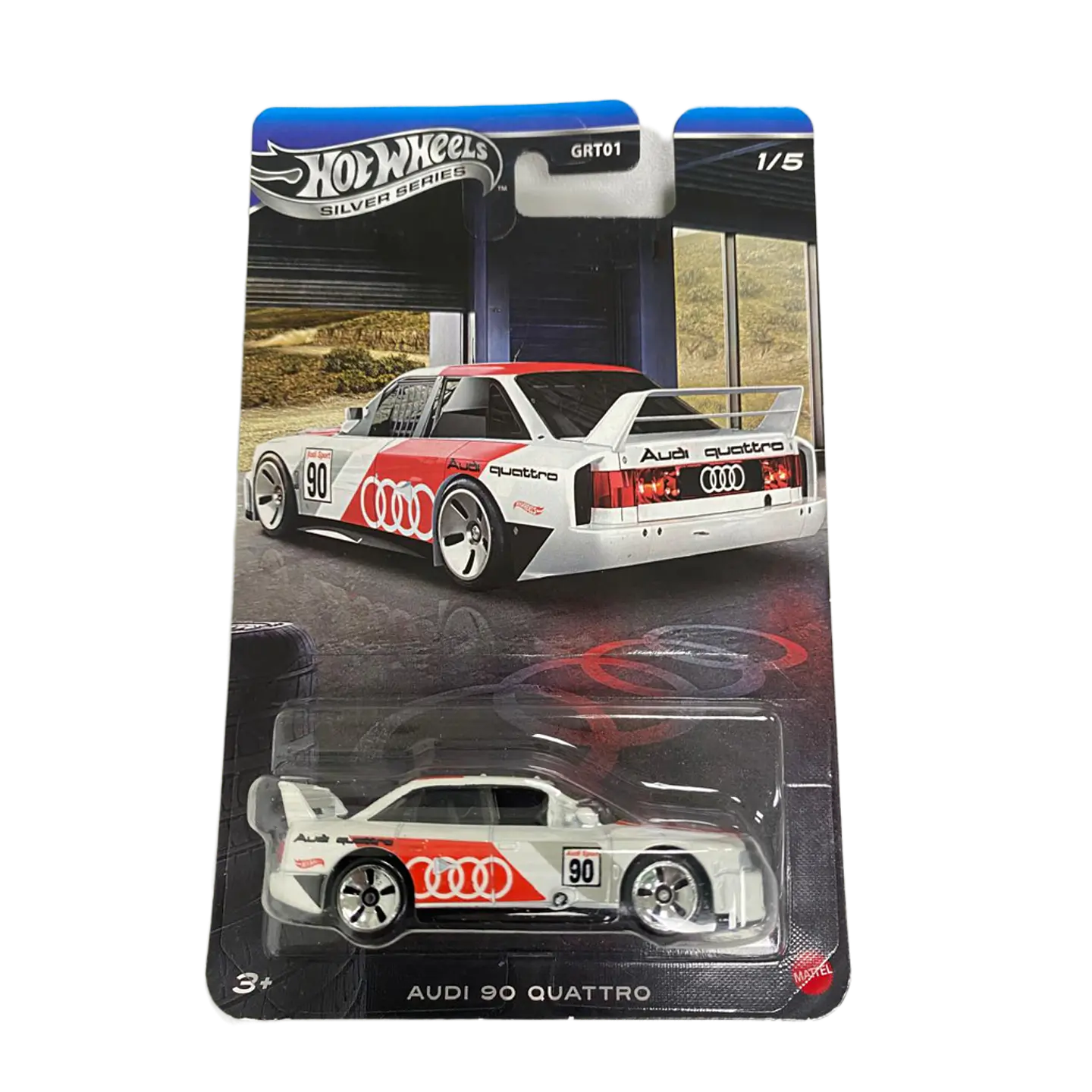 Hot Wheels Silver Series - Audi 90 Quattro - Audi 1/5 - Escala 1:64 2