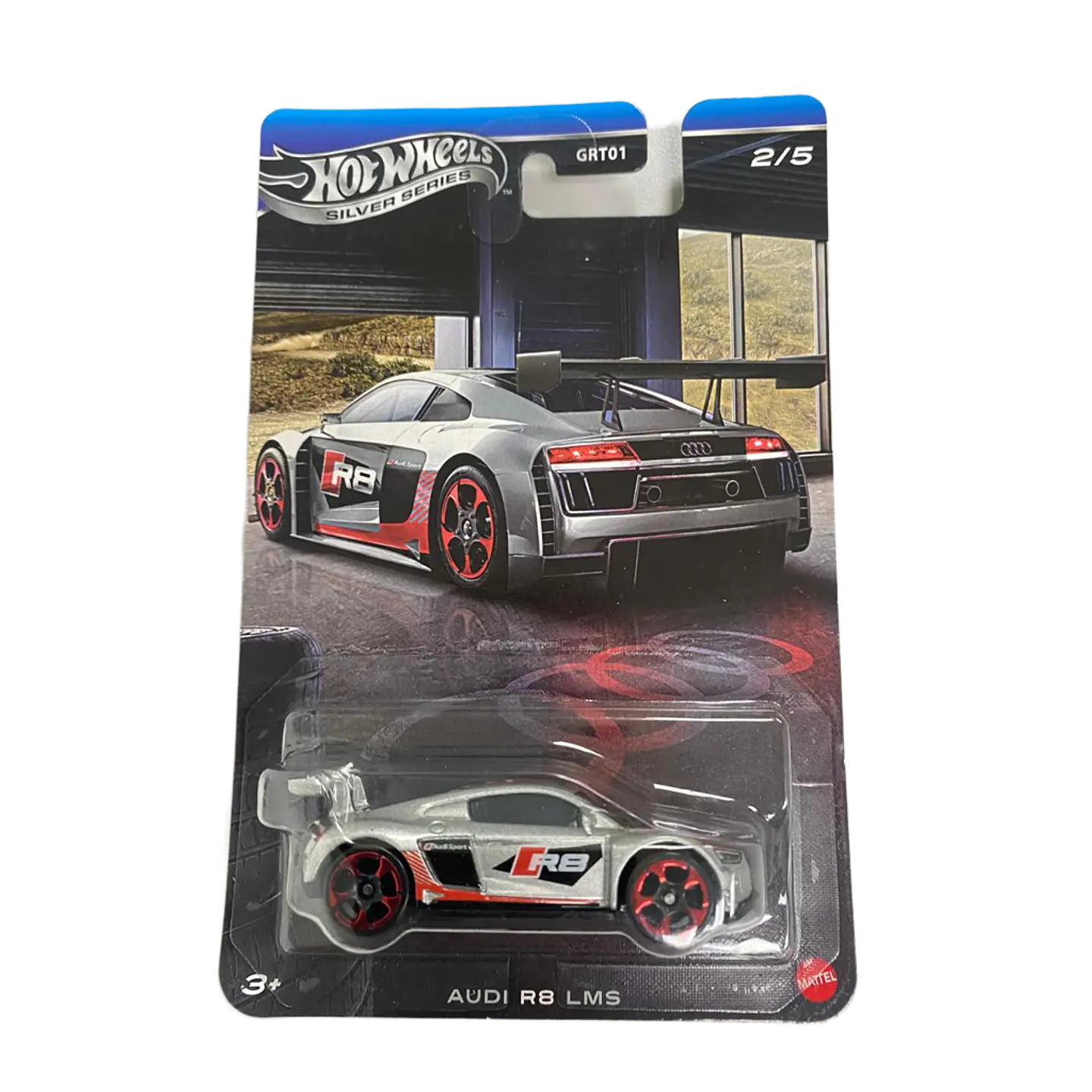 Hot Wheels Silver Series - Audi RS LMS - Audi 2/5 - Escala 1:64 1