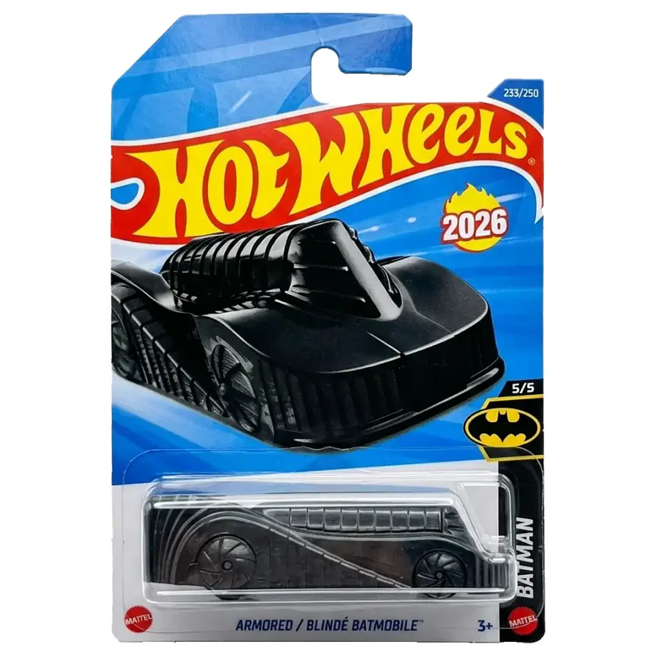 Hot Wheels - Armored Blinde Batmobile - Batman 5/5 - Escala 1:64 1