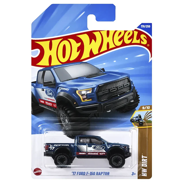 Hot Wheels - 17 Ford F-150 Raptor - HW Dirt 9/10
