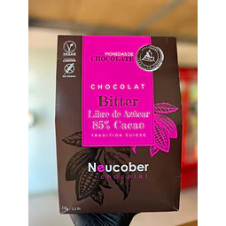 Chocolate 85% Cacao Neucober S/Azúcar kg.