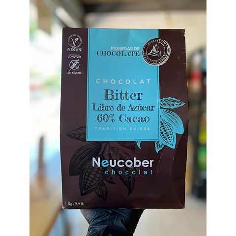 Chocolate 60% Cacao Neucober s/azúcar