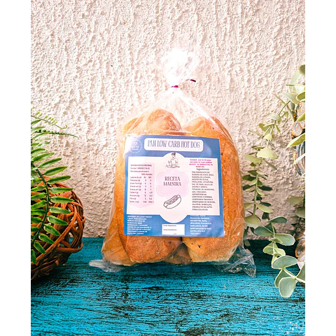 Pan KETO Hot Dog (Para completo o CHORIPAN)