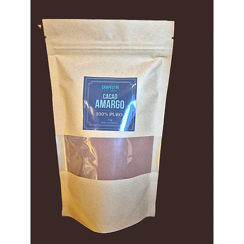CACAO AMARGO PREMIUM 100% NATURAL 150 GRS