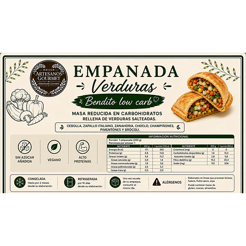EMPANADA KETO VARIEDADES (UNIDAD)