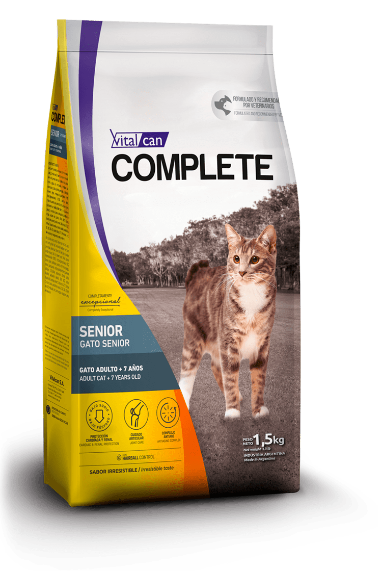 COMPLETE GATO SENIOR 7,5 KG 1