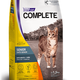 COMPLETE GATO SENIOR 7,5 KG