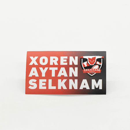 Sticker Selknam Rugby XOREN AYTAN SELKNAM