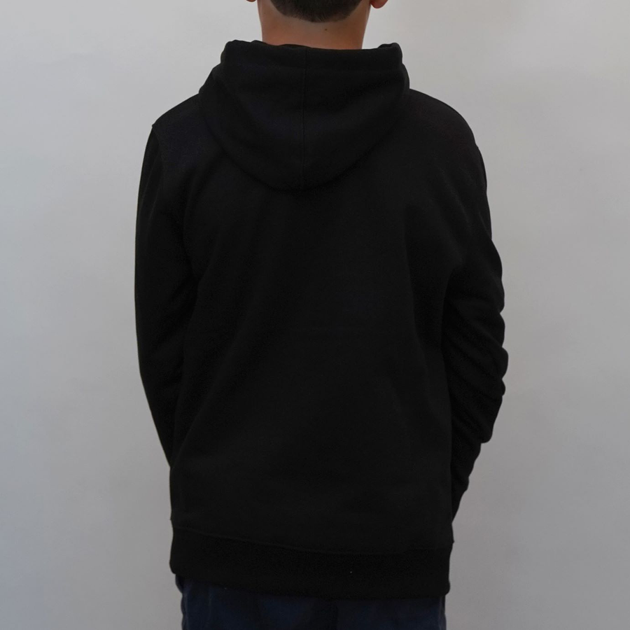 Poleron Hoodie Cóndores Uni Niños NEGRO