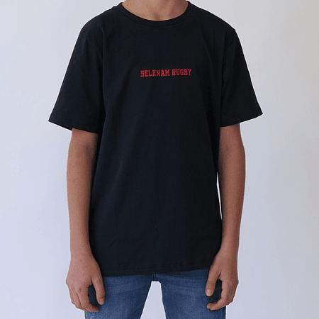 Polera Urbana Selknam Kotaix Niños NEGRA