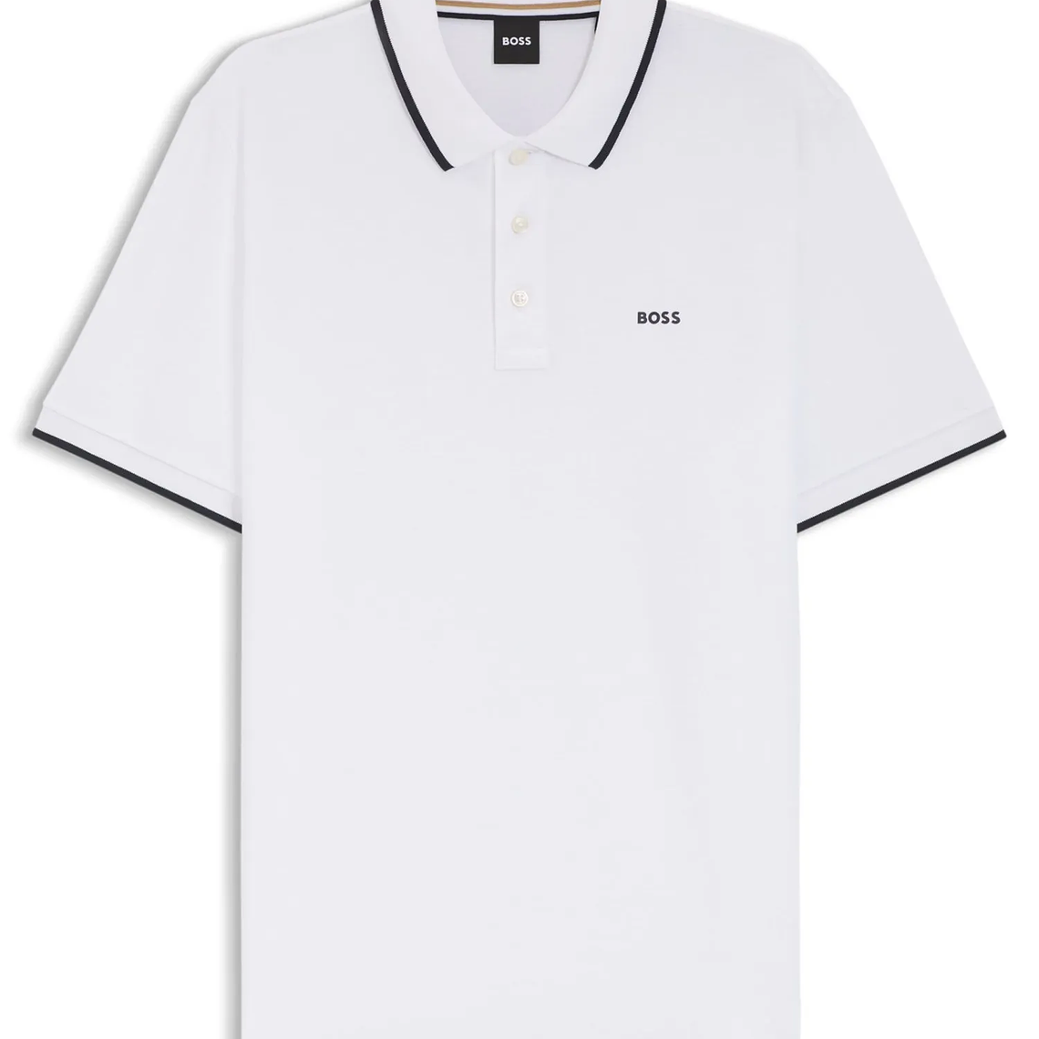 POLO DE PIQUÉ DE ALGODÓN CON DETALLES EN CONTRASTE POLO REGULAR FIT HOMBRE 1