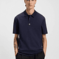 POLO DE ALGODÓN INTERLOCK CON LOGO APILADO POLO REGULAR FIT HOMBRE - Miniatura 3