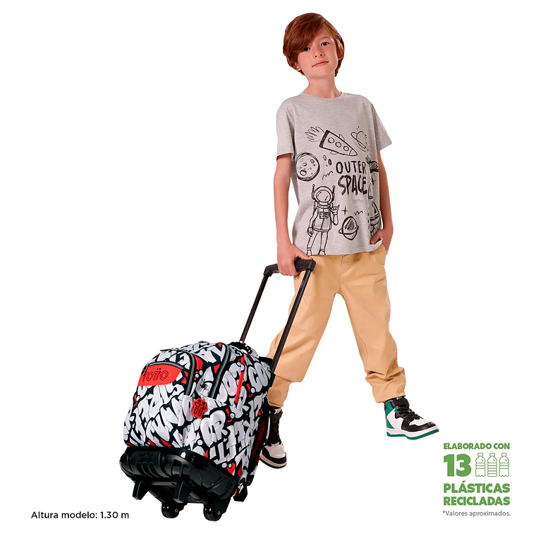 Morral Ruedas Niño Porta PC 15.4