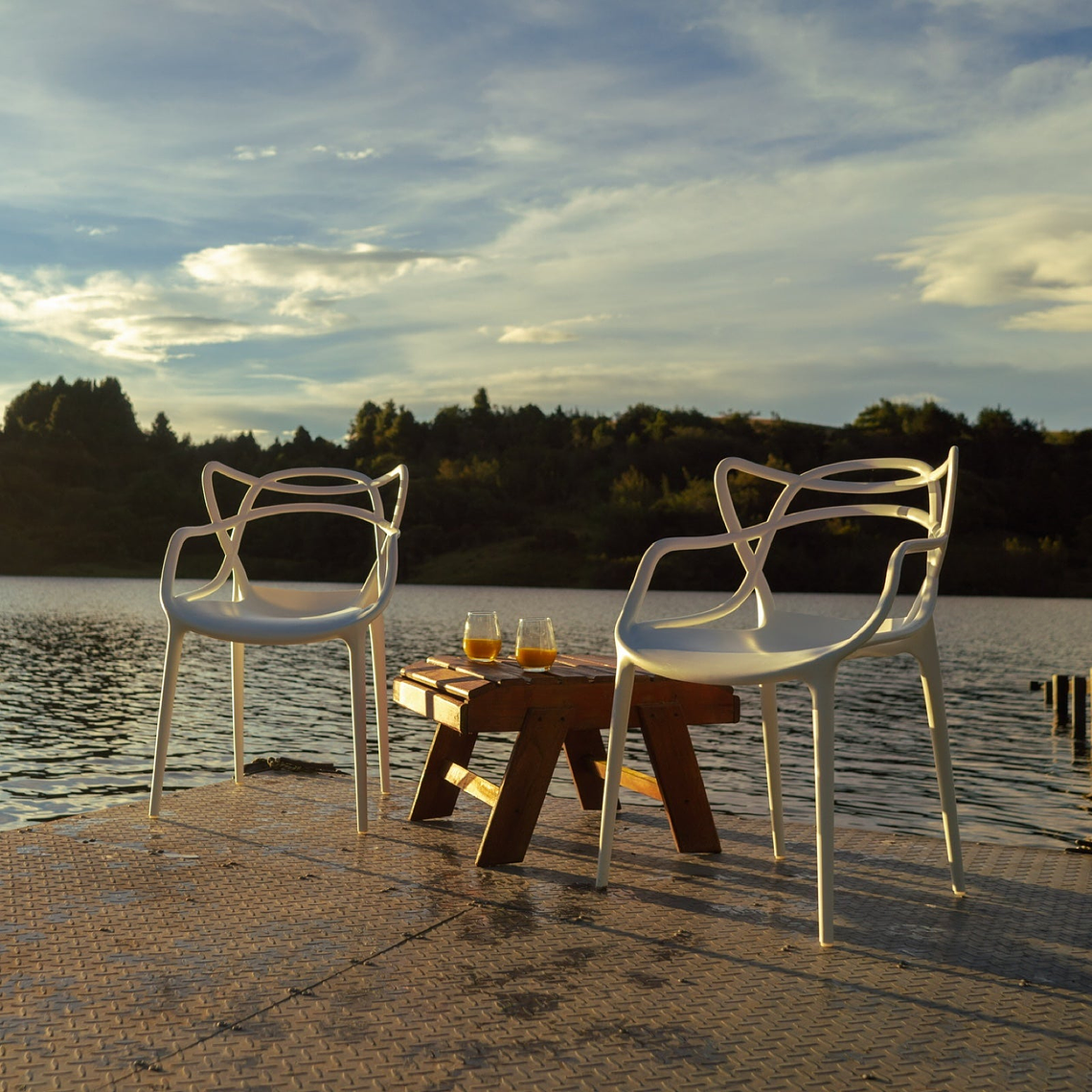 Silla Sidney Blanca (Nuevo Diseño) 2