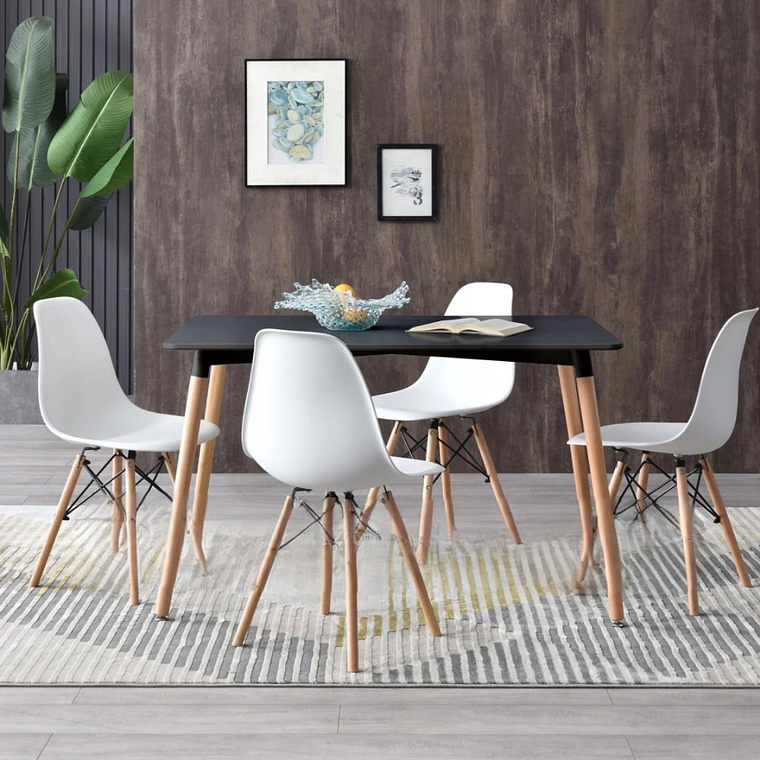 Mesa Roma Negra Rectangular 3