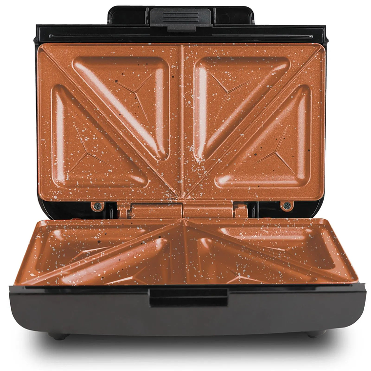 Sanduchera Eléctrica 2 Puestos Cobre / Home Elements 3