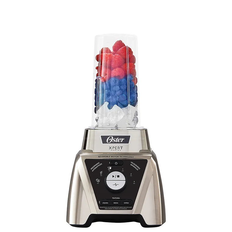 Licuadora Xpert Series™ + Blend-N-Go Niquelada / Oster 3