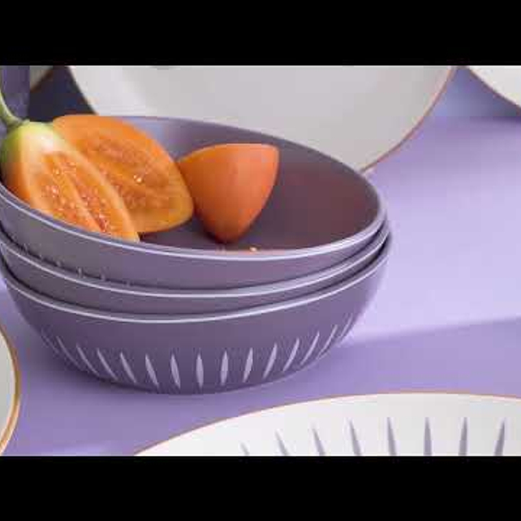 Vajilla Corona Alani 4 Puestos 16 Piezas 6