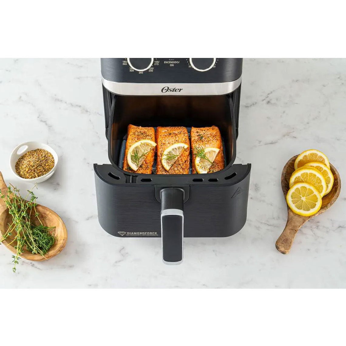 Freidora de Aire Manual 4 Litros Recubirmiento Diamond / Oster 2