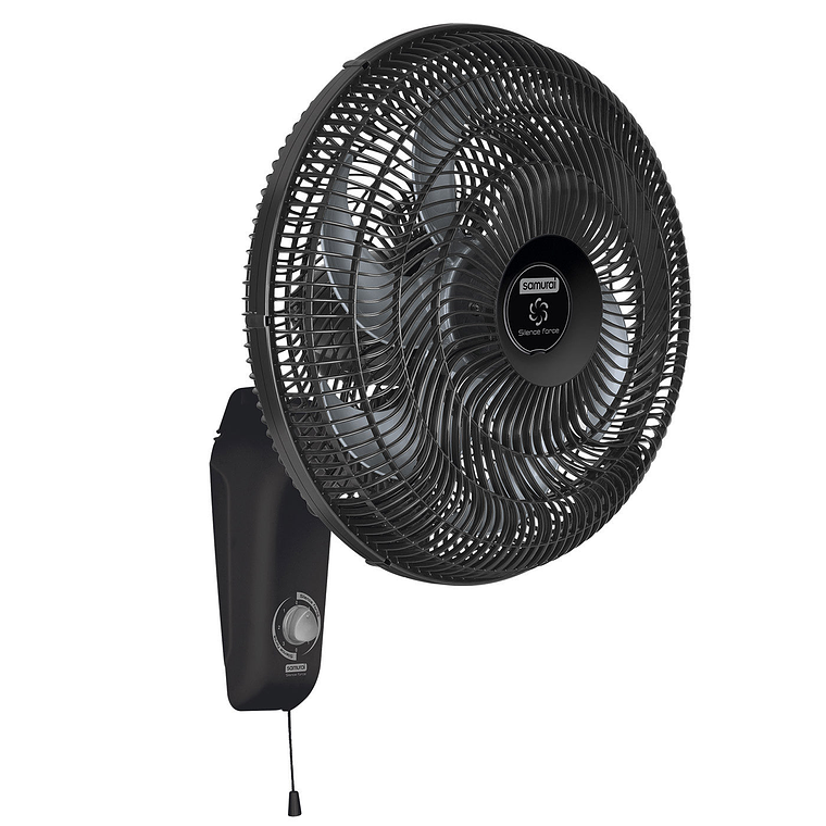 Ventilador Silence Force Pared Negro / Samurai 4