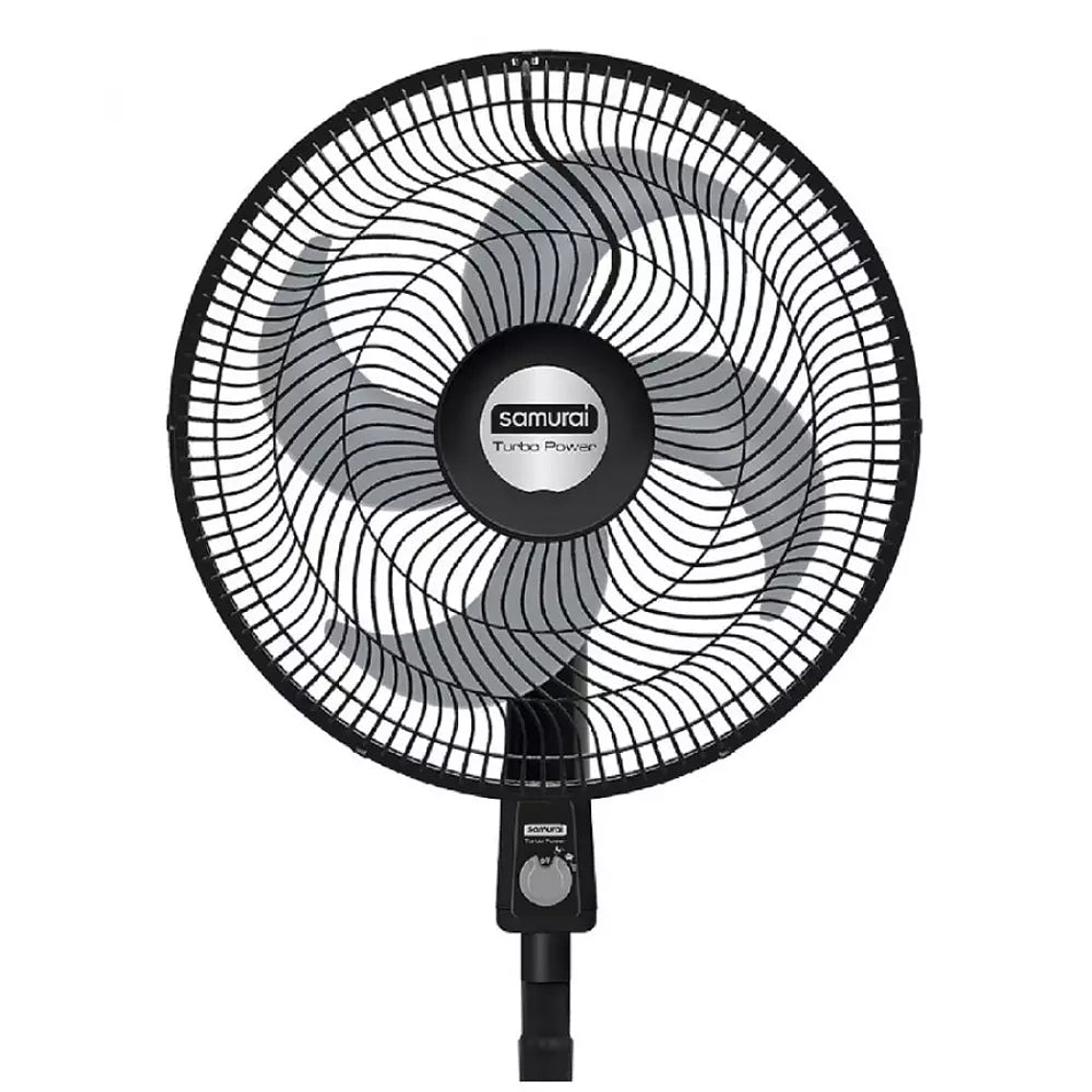 Ventilador Turbo Power Pedestal Negro / Samurai 2