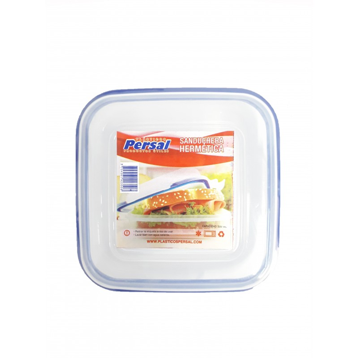 Sanduchera Hermética 500 ml / Persal 2