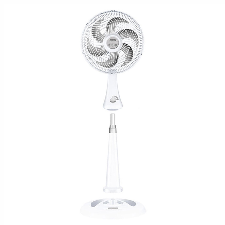 Ventilador Turbo Silence Compact 2 en 1 Blanco / Samurai 1