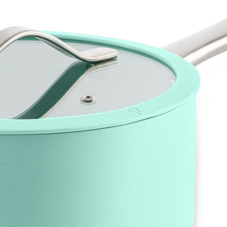 PEROL 20 CM CON TAPA DE VIDRIO MENTA UNIVERSAL 2