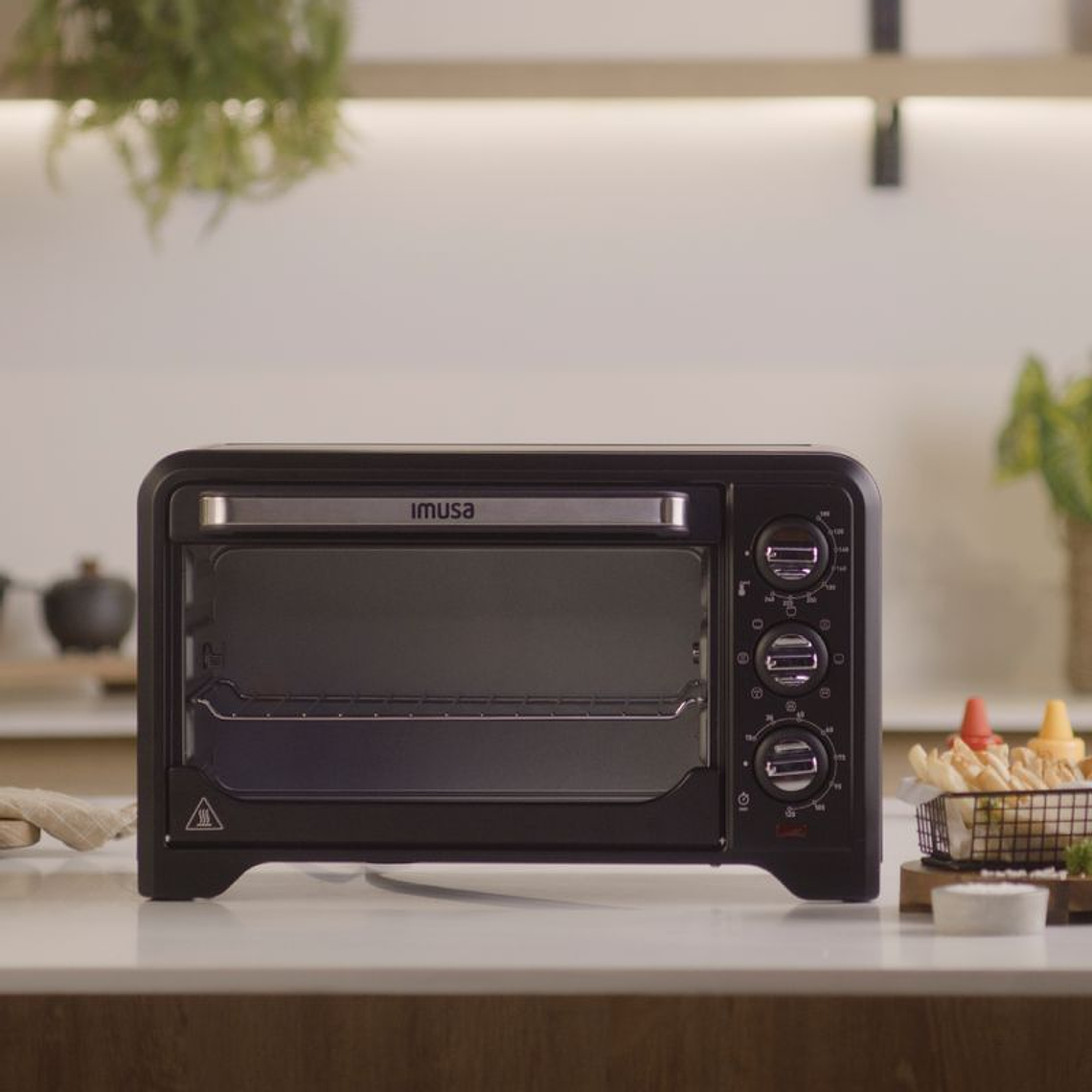 Horno Freidor IMUSA 19Litros Óptimo XL Negro 6