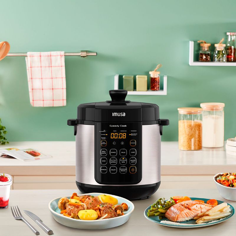 Olla Multifuncional IMUSA SPEEDY COOK 5 Litros 4