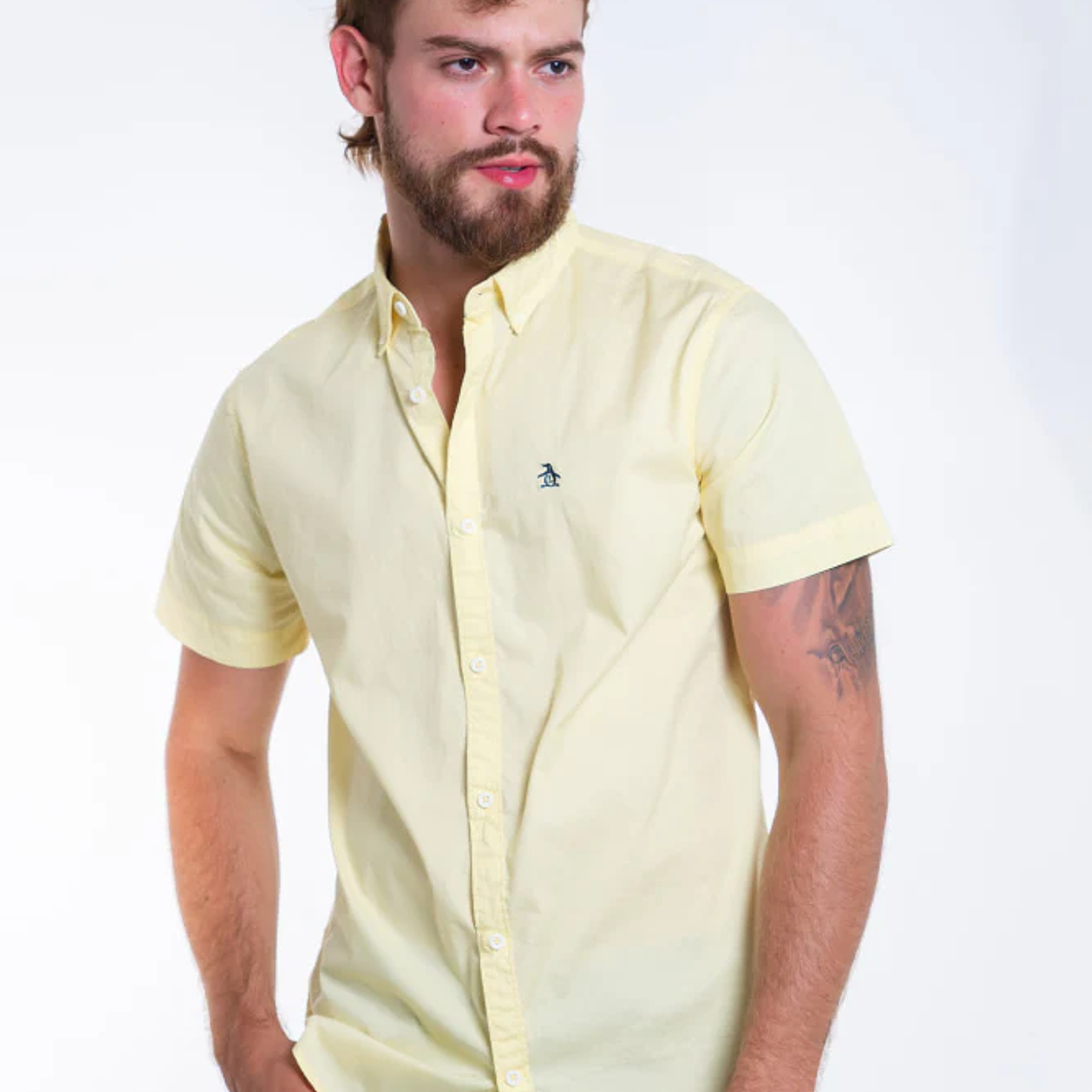 Camisa Hombre Manga Corta Penguin 7