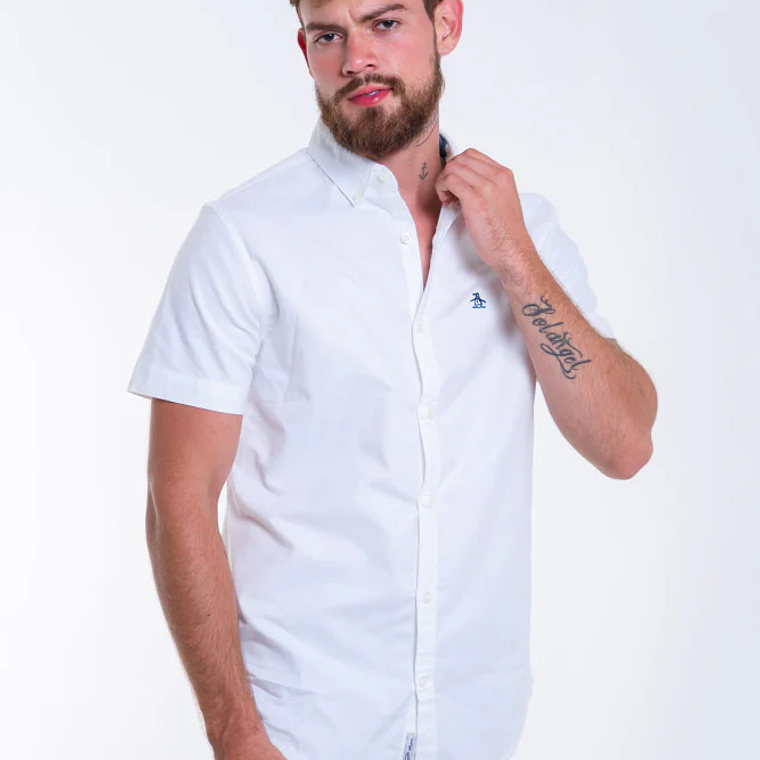 Camisa Hombre Manga Corta Penguin 5