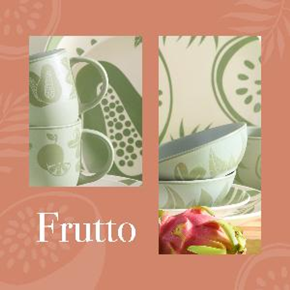 Vajilla Corona Frutto 4 Puestos 16 Piezas 2