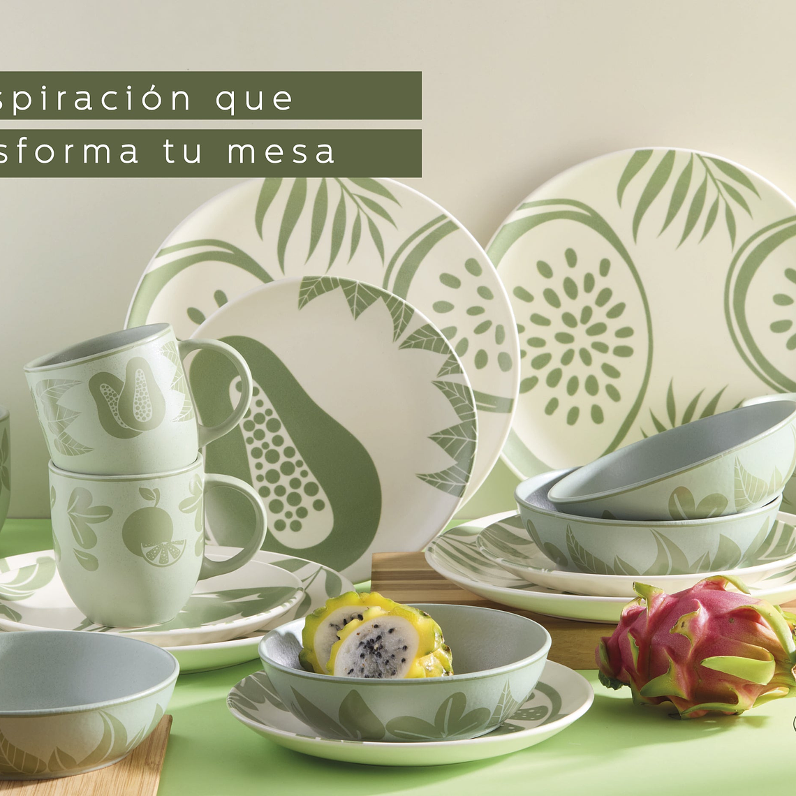 Vajilla Corona Frutto 4 Puestos 16 Piezas 3