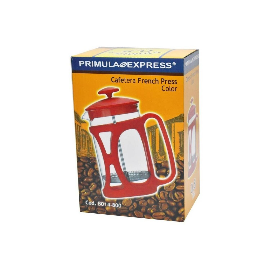 Cafetera Prensa Francesa Roja / Primula 3