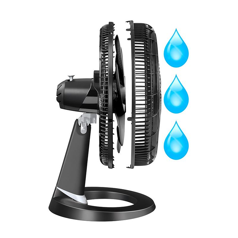 Ventilador SAMURAI Ultra Silence Force mesa negro 5