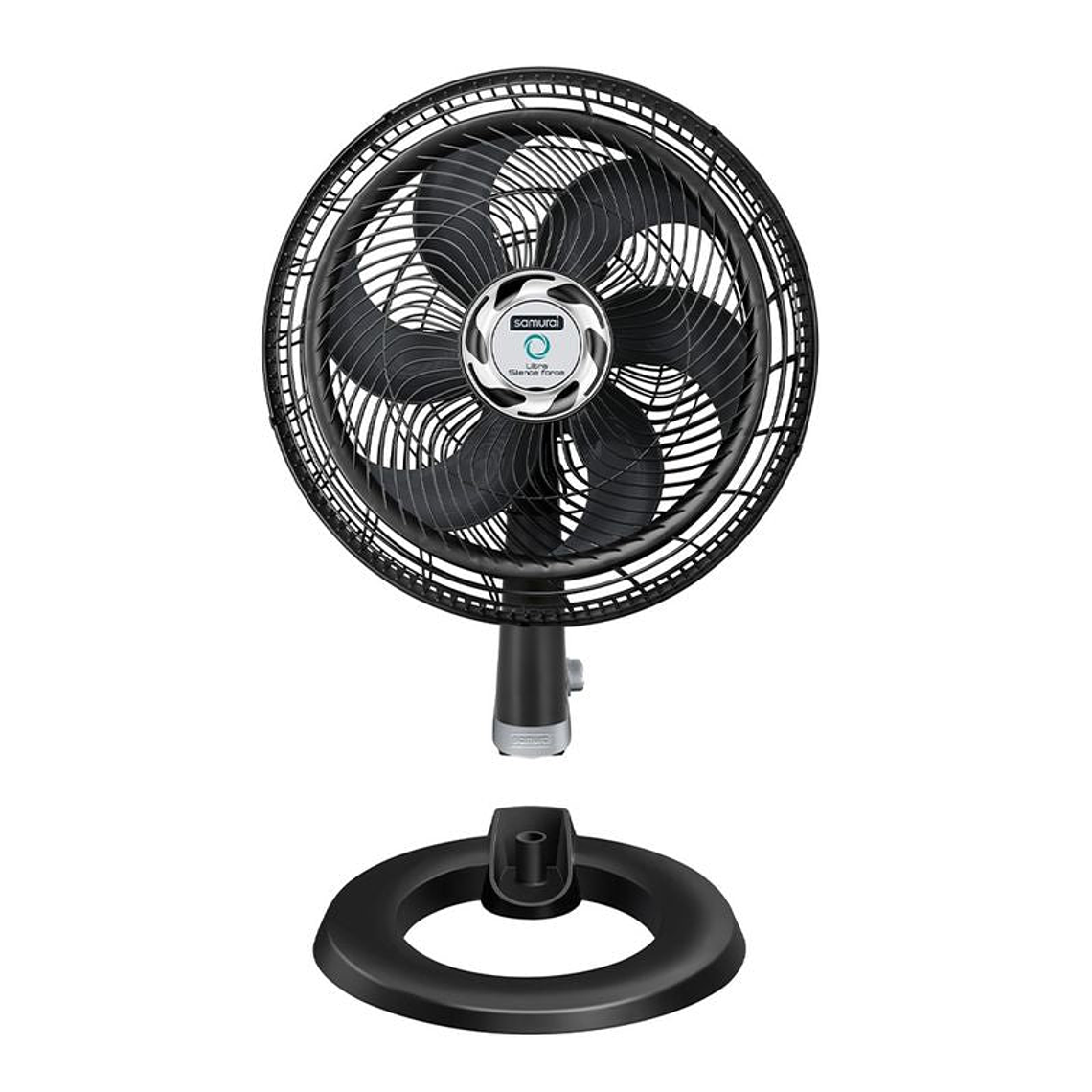 Ventilador SAMURAI Ultra Silence Force mesa negro 7
