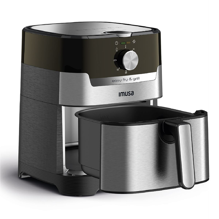 Freidora Easy Fry & Grill 2 en 1 negro IMUSA 2