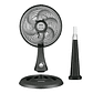 Ventilador Turbo Silence Compact 2 en 1 Negro / Samurai - Miniatura 5